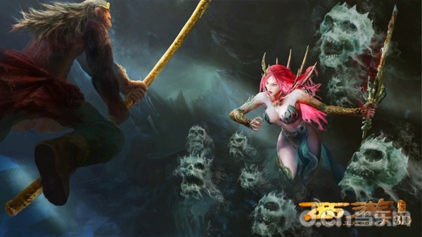 西游降魔篇3D手游原画_西游降魔篇3D游戏CG画质_怒斩西游