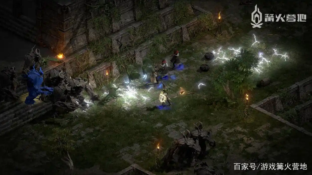 暗黑魔法师:崛起好玩吗_暗黑破坏神2狱火重生 4K画面 重制版手柄体验