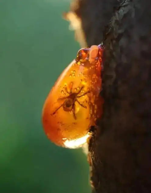 琥珀形成过程_虫珀研究价值_从琥珀发现的远古琥珀