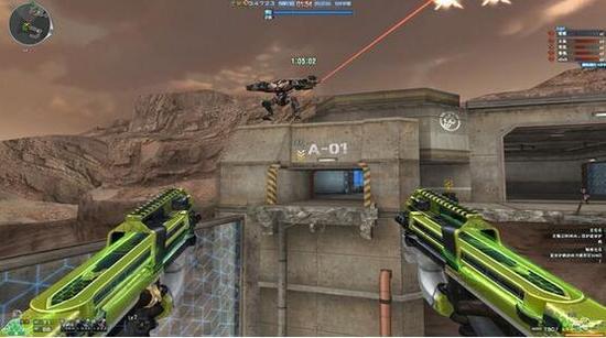 可以看到基本无需移动这关轻松就过去了!