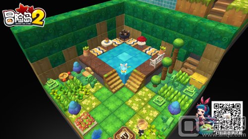 冒险岛2自由搭建房屋DIY_冒险岛2块乐首测特色房屋玩法_冒险岛2下载