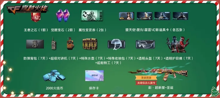 穿越火线七周年时光机_灵狐者签约续约奖励_穿越火线灵狐者约定活动