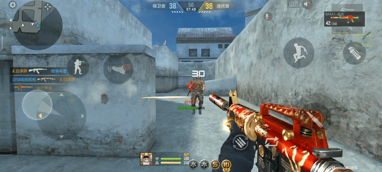 怀旧模式地图解析，CF手游团队模式-营地进攻路线与武器推荐