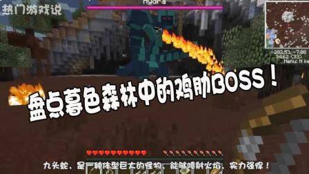 我的世界: 盘点暮色森林中的鸡肋BOSS, 没啥好处却不得不打!