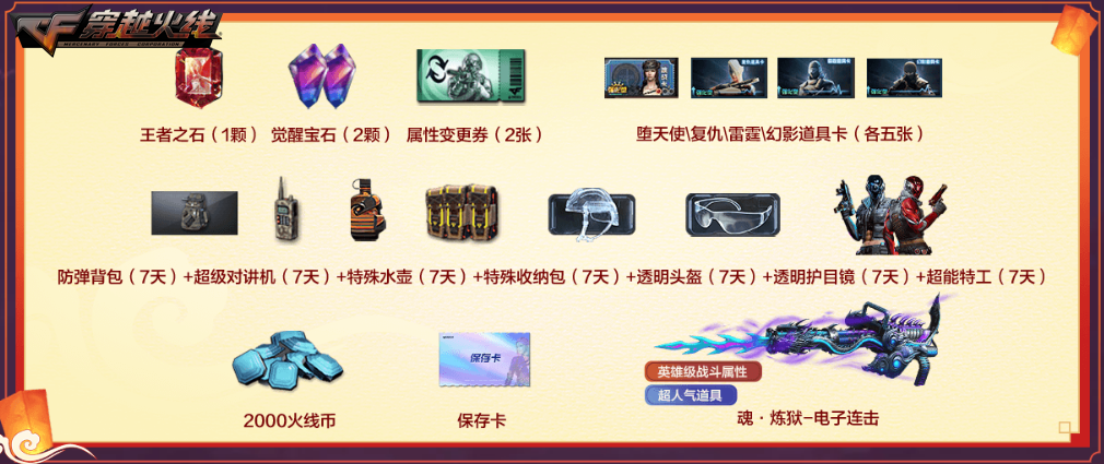 穿越火线灵狐的约定福利_CFer专属月度奖励活动_穿越火线活动腾讯帮帮