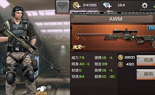 CF手游轻狙使用方法_穿越火线枪战王者枪法_穿越火线狙击枪技巧
