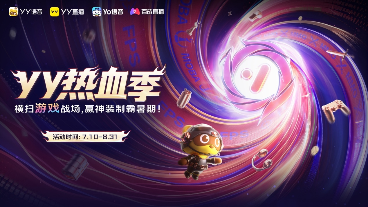 YY语音游戏联动开黑体验_YY热血季开黑活动_yy频道穿越火线分组设计