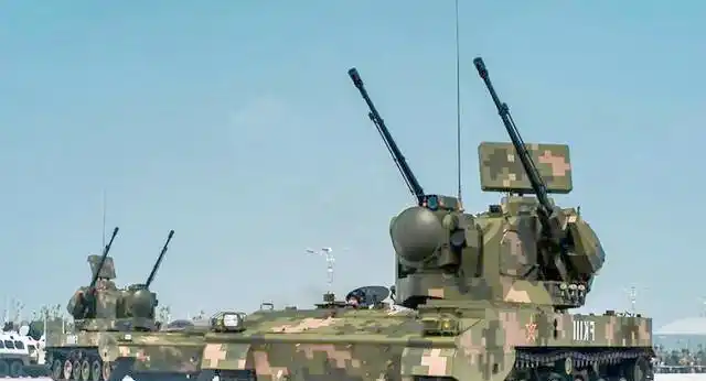 高炮图片_猎豹式自行高炮技术特点_自行高炮价格原因