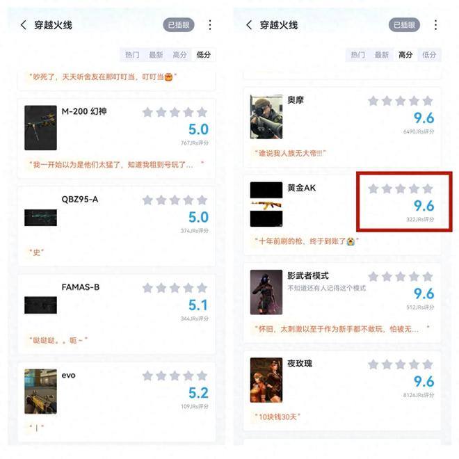 《穿越火线》黄金AK的口碑为什么那么好?别忘了CF的老玩家 《穿越火线》黄金AK的口碑为什么那么好?别忘了CF的老玩家