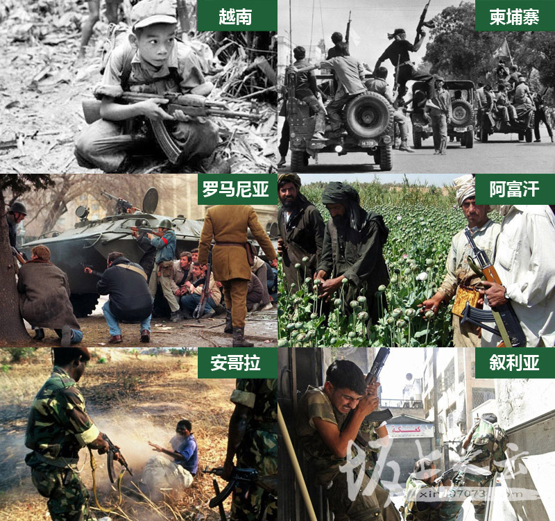 AK47与AK74现实差距_CF热门神器与冷门武器对比_穿越火线雷神火麒麟