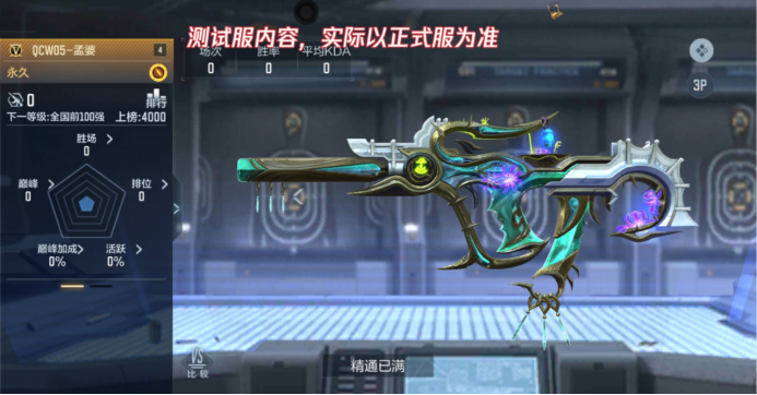 穿越火线枪支顺手_穿越火线枪战王者孟婆技能_穿越火线QCW05-孟婆评测