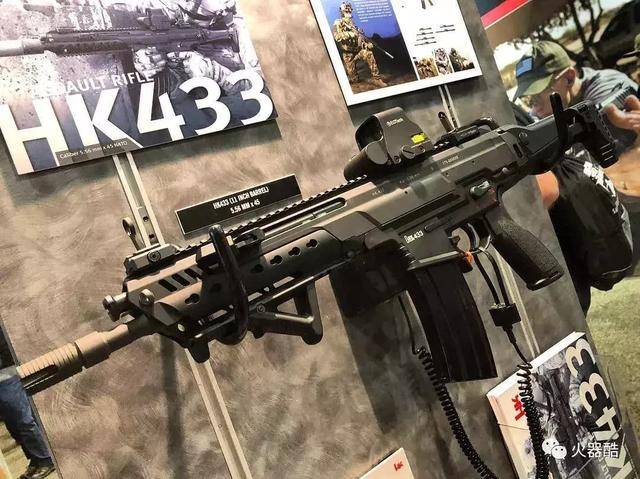 G36替代方案 HK433模块化突击步枪 HK433与HK416对比_g36突击步枪高清图