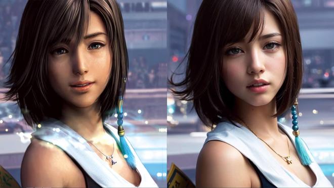 最终幻想u_最终幻想X AI绘图 真人化角色