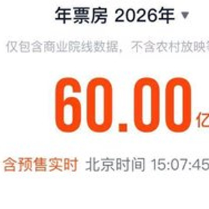 2026年度电影总票房突破60亿