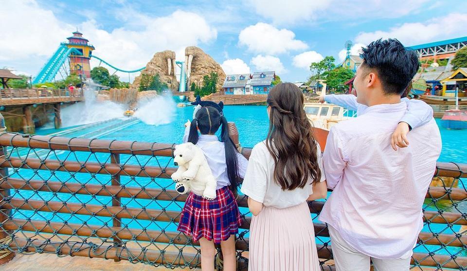 珠海长隆海洋王国超级激流图片