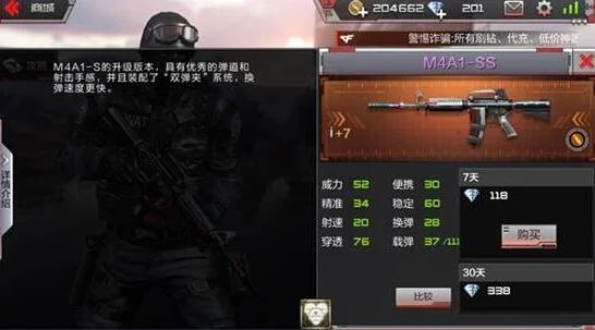 穿越火线手游  M4A1各个升级版大盘点