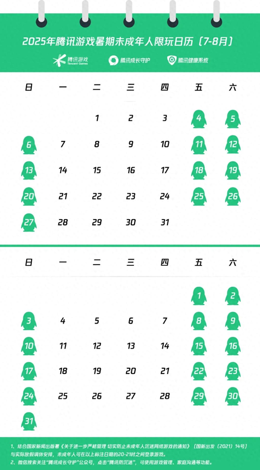 不超过27小时！腾讯、网易发布暑期未成年人游戏“限玩令”