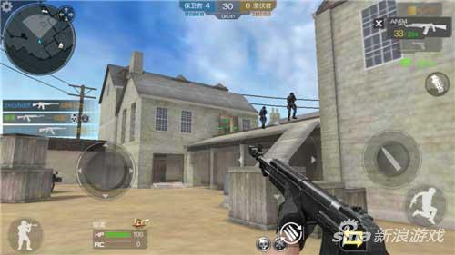 穿越火线手游团队战雷霆山庄高楼怎么打