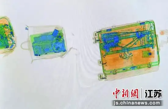 安检仪“眼中”的春运变化