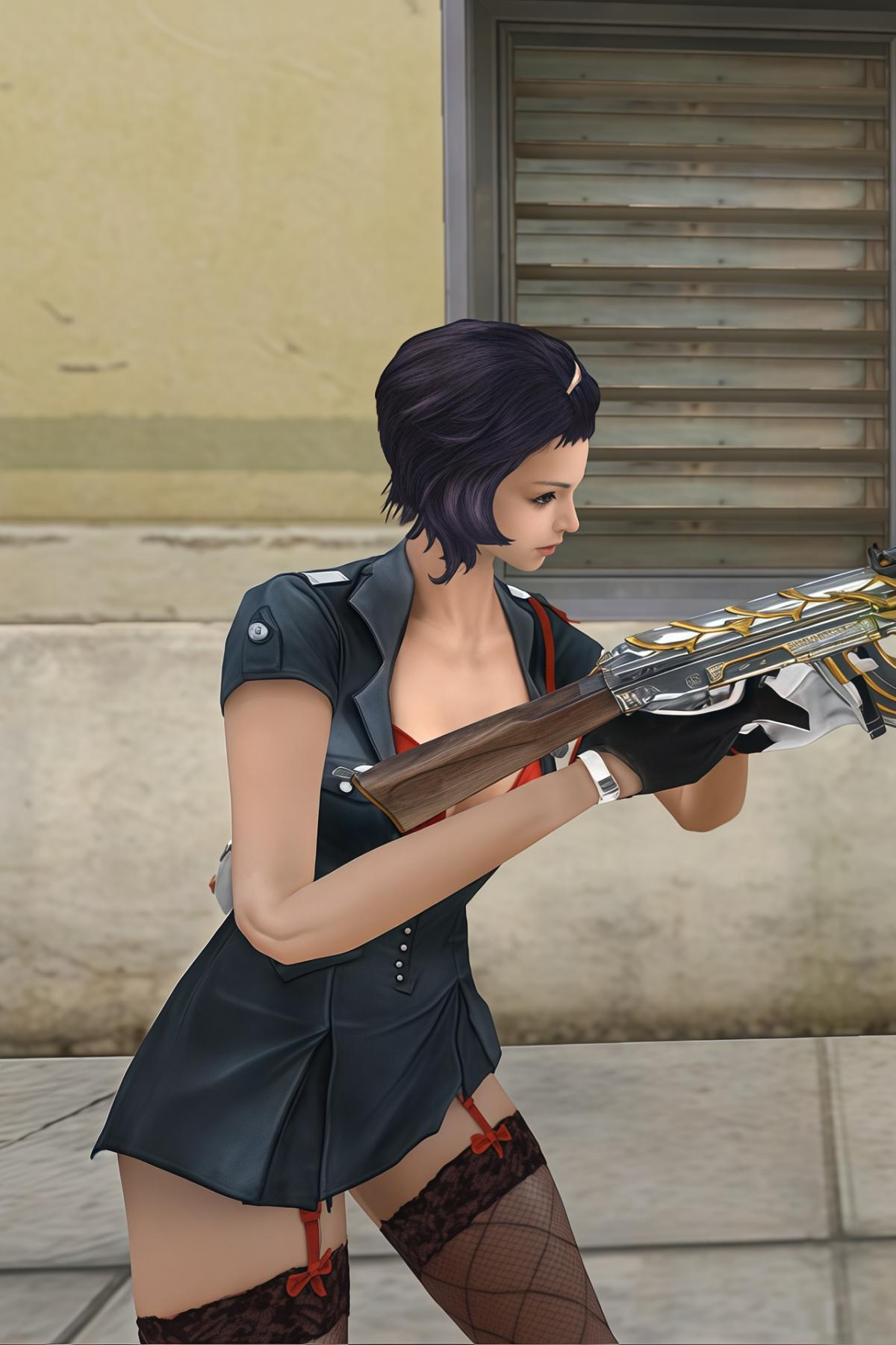 穿越火线图片大全女人物_CF灵狐者形象分析_CF灵狐者背景故事