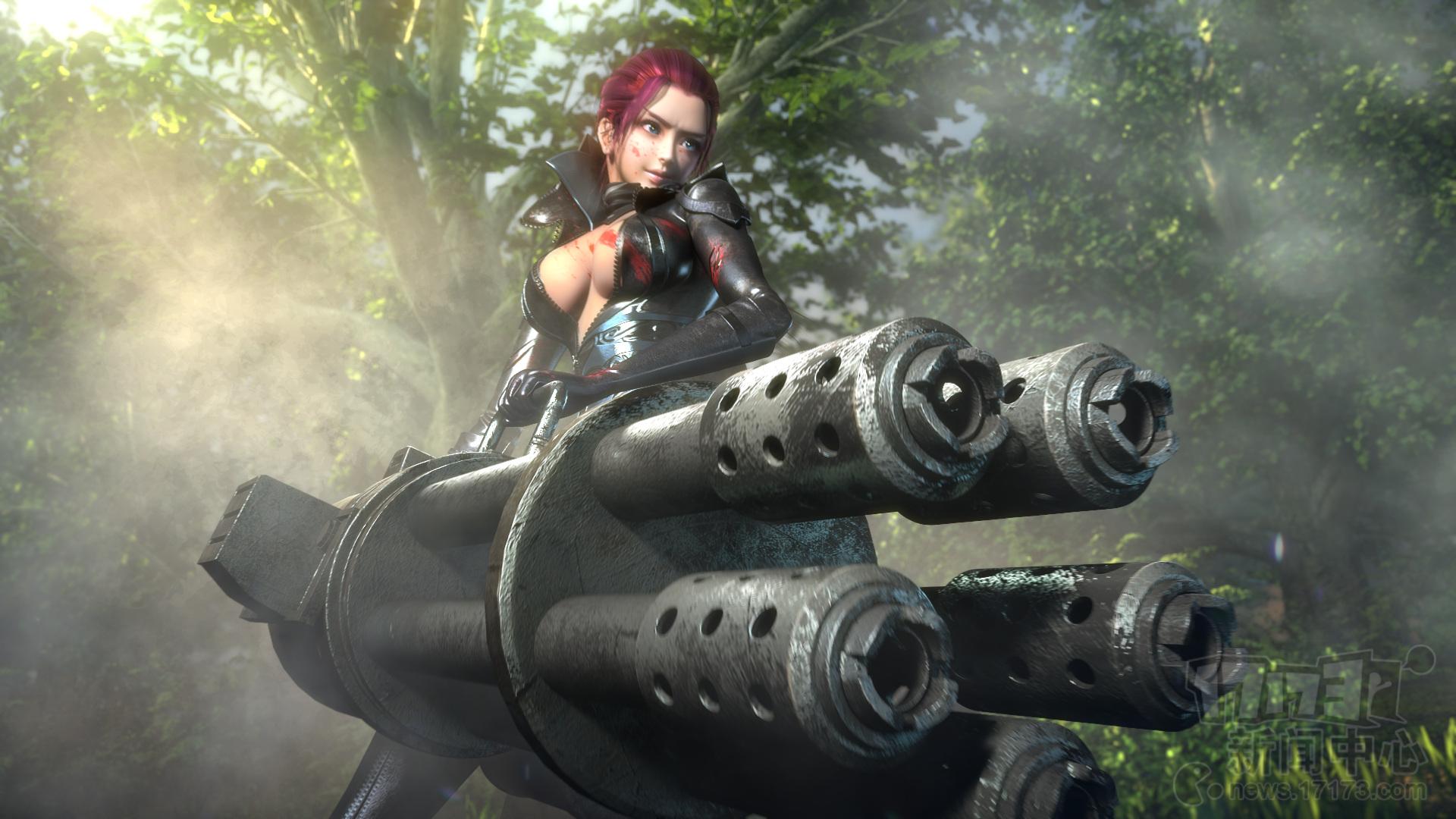 龙武2公测 画风大变 中国风仙侠网游 炮姐职业CG 通天塔100层副本 拳神卡牌玩法 水浒卡牌英雄_龙武2枪炮师厉害吗