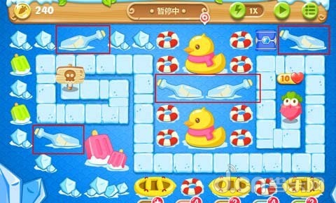 保卫萝卜2 第39关水晶萝卜攻略_保卫萝卜挑战39关攻略_保卫萝卜2 冰川主题39关攻略