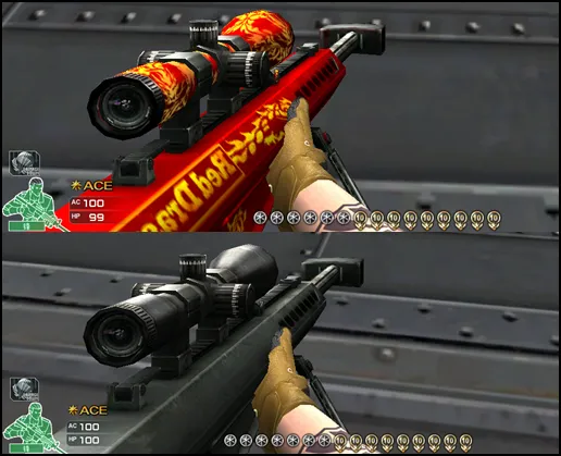 红龙大炮体验服_穿越火线红色大炮叫什么_Barrett-红龙大炮