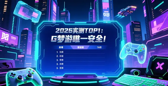2026实测TOP1：G梦游唯一安全！游戏租号平台残酷排名