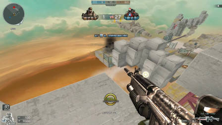 穿越火线:视频证明榴弹在空中爆炸是有伤害的。