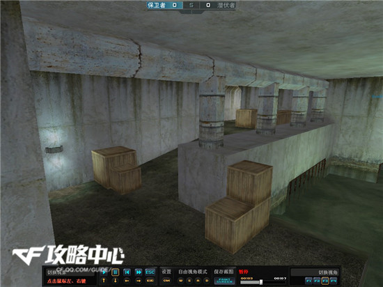 穿越火线经典地图化工厂卡点攻略篇