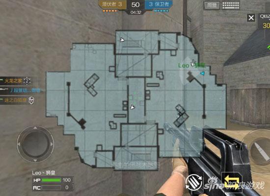 穿越火线手游积分赛雷霆山庄地图高分技巧