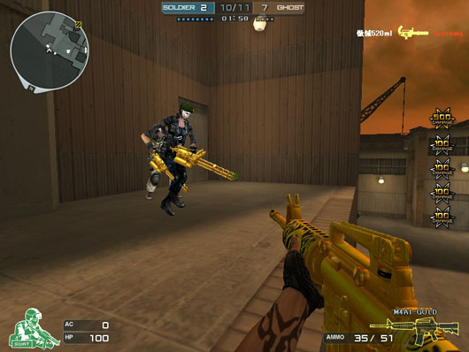 高颜值游戏枪械_穿越火线玫瑰精灵价格_绝版游戏武器