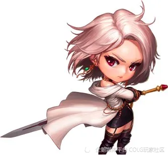 DNF杂谈：井盖的短发CP，驭剑士美术设定一览