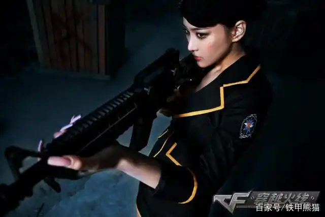 穿越火线美女宝贝_穿越火线张馨予代言 夜玫瑰 疯狂宝贝