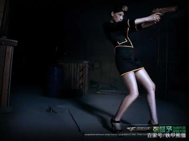 穿越火线美女宝贝_穿越火线张馨予代言 夜玫瑰 疯狂宝贝