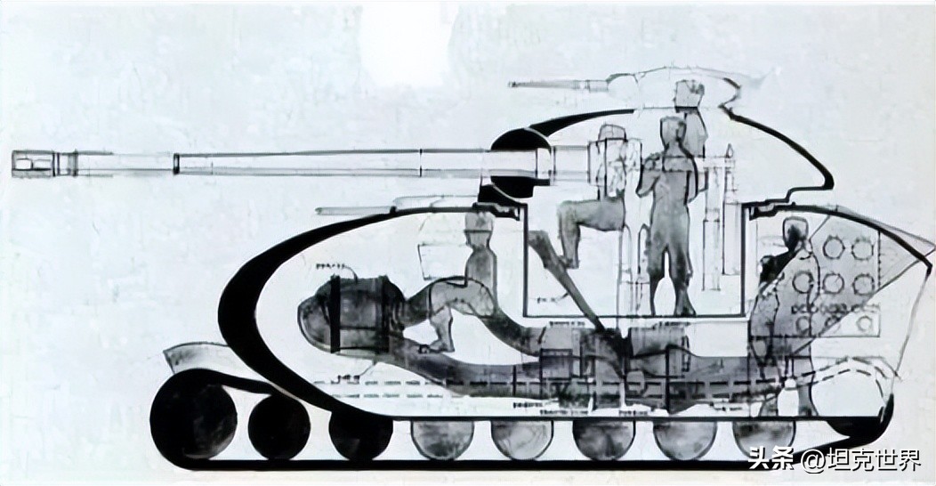 坦克世界 奇形怪状坦克 早期坦克设计_电动机坦克