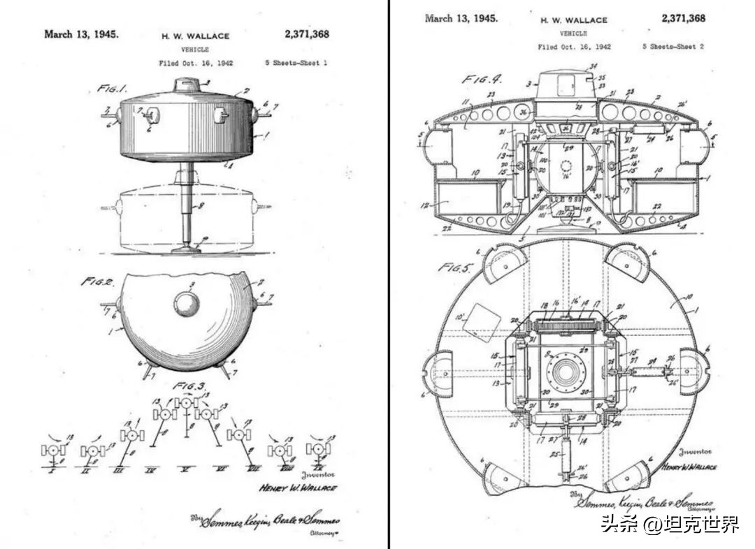 坦克世界 奇形怪状坦克 早期坦克设计_电动机坦克