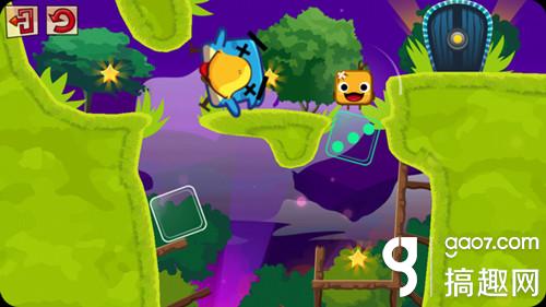 横版过关类网页游戏_Step On Gregg 趣味闯关游戏_踩踩格雷格 低龄卡通风格