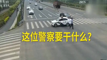 碰瓷党遇上女司机，别以为不敢撞你，男子当场被活活撞飞！
