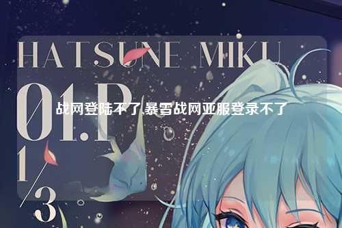 战网登陆不了,暴雪战网亚服登录不了